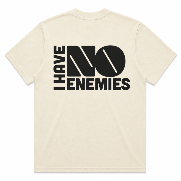 IHNE Wo's Signature Tee – Butter/Dark Grey